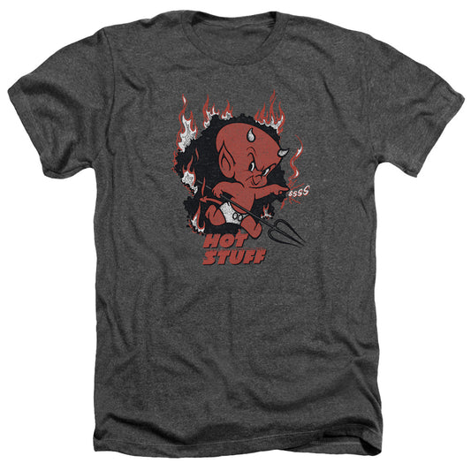 Hot Stuff - Singe - Adult Heather - Charcoal