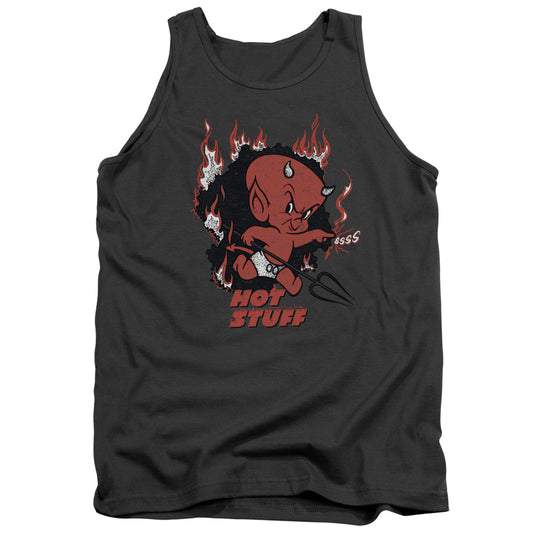 Hot Stuff - Singe - Adult Tank - Charcoal