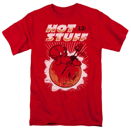 Hot Stuff - On The Sun - Short Sleeve Adult 18/1 - Red T-shirt