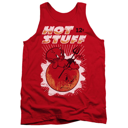 Hot Stuff - On The Sun - Adult Tank - Red