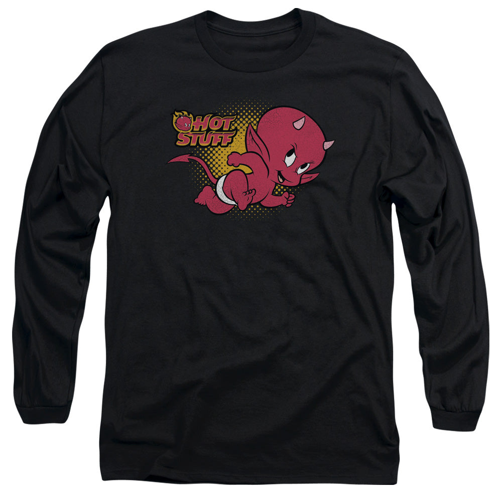 Hot Stuff - Little Devil - Long Sleeve Adult 18/1 - Black T-shirt
