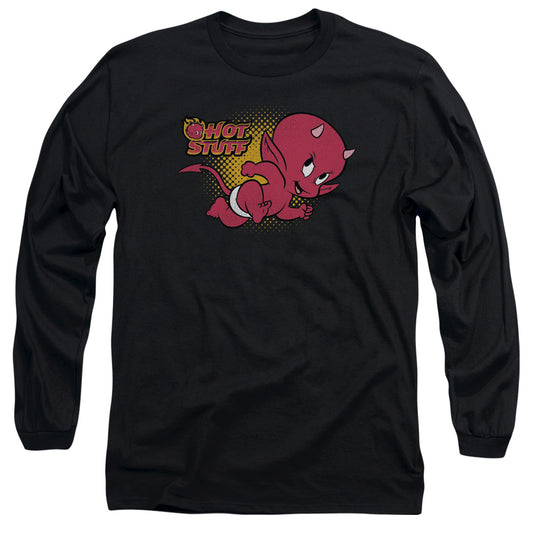 Hot Stuff - Little Devil - Long Sleeve Adult 18/1 - Black T-shirt