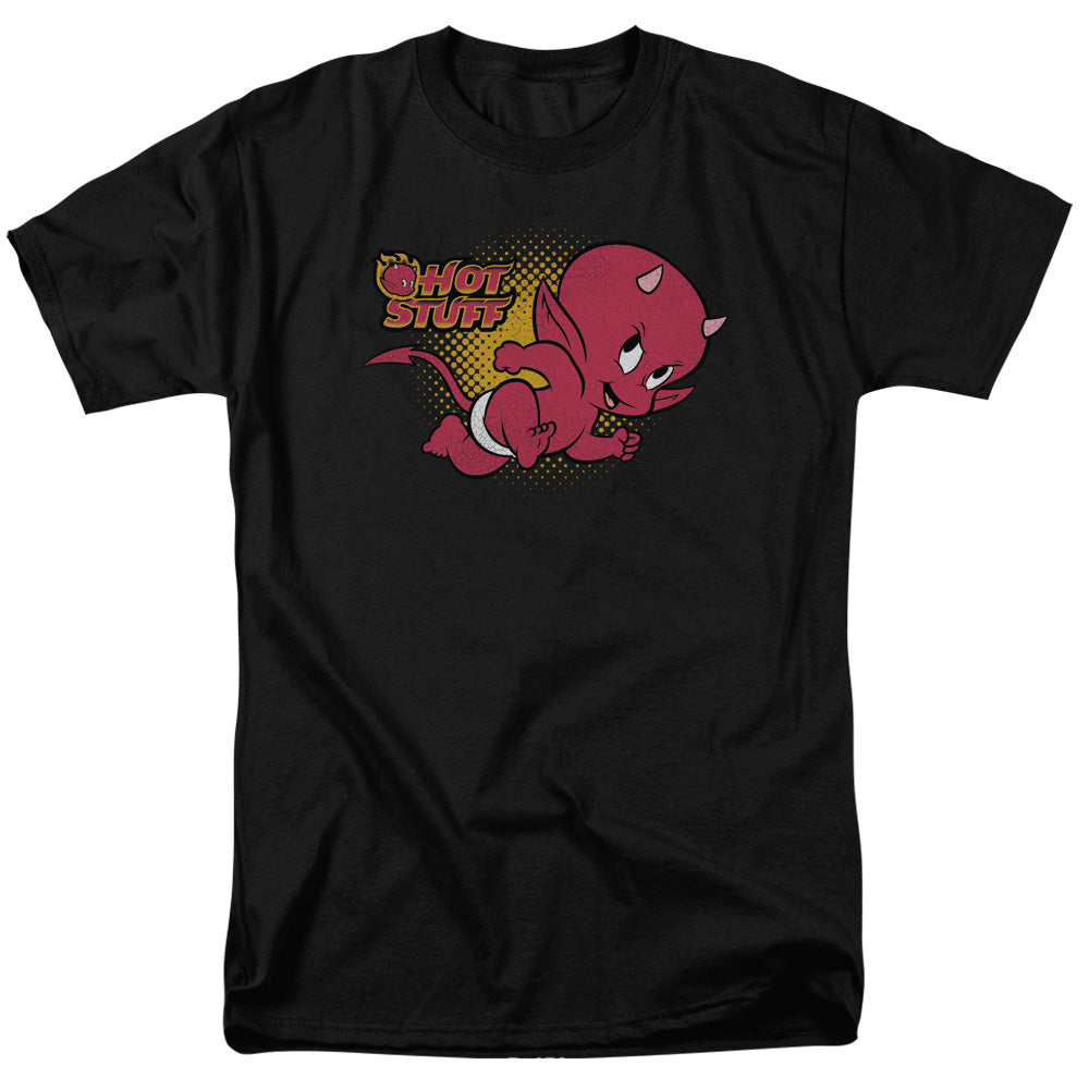 Hot Stuff - Little Devil - Short Sleeve Adult 18/1 - Black T-shirt