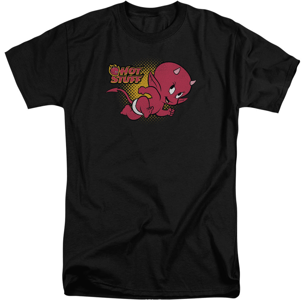 Hot Stuff - Little Devil - Short Sleeve Adult Tall - Black T-shirt