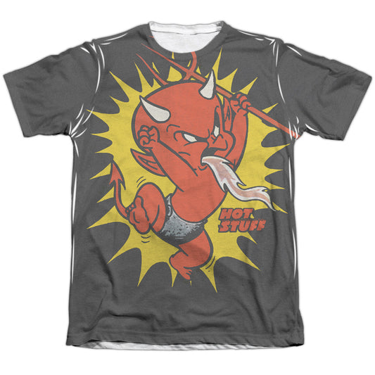 Hot Stuff - Heated - Adult Poly/cotton Short Sleeve Tee - White T-shirt