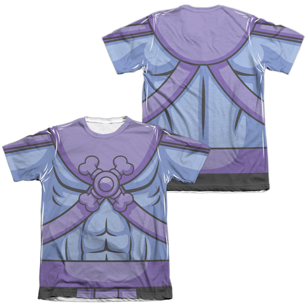 Masters Of The Universe - Skeletor Costume (Front/back Print) - Adult Poly/cotton Short Sleeve Tee - White T-shirt