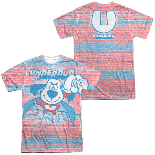 UNDERDOG BURST (FRONT/BACK PRINT)-S/S ADULT T-Shirt