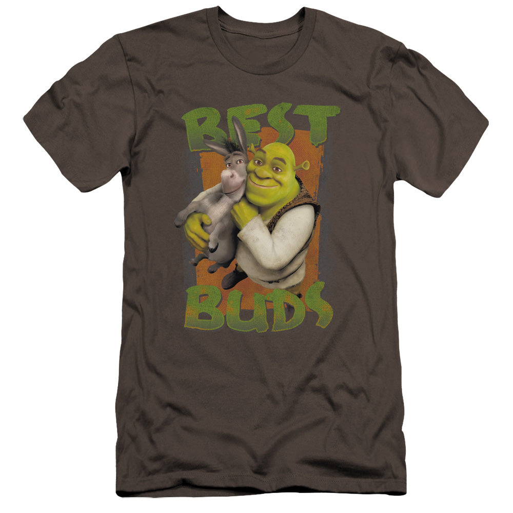 Shrek - Buds-premuim Canvas Adult Slim Fit 30/1 - Charcoal