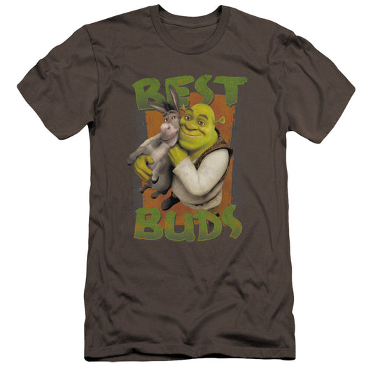 Shrek - Buds-premuim Canvas Adult Slim Fit 30/1 - Charcoal