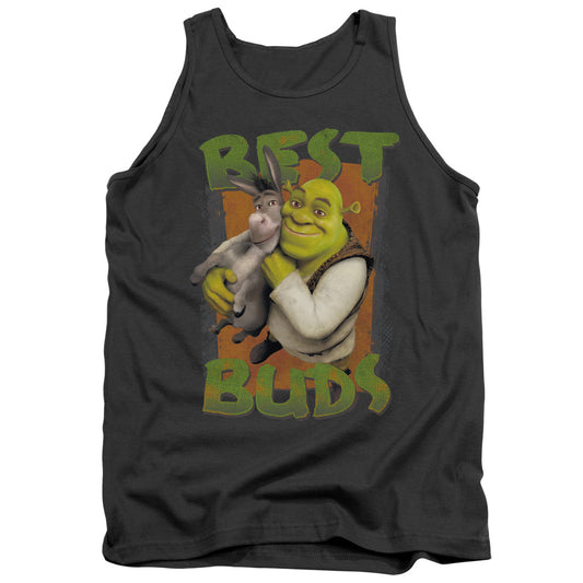 Shrek - Buds - Adult Tank - Charcoal