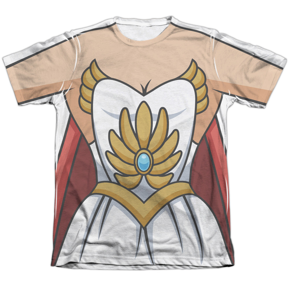 She Ra - Costume - Adult Poly/cotton Short Sleeve Tee - White T-shirt