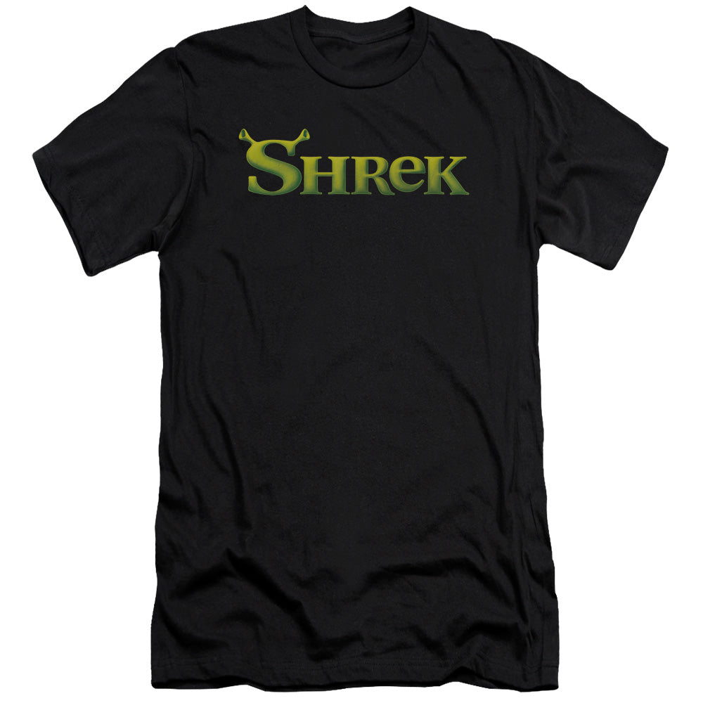 Shrek - Logo-premuim Canvas Adult Slim Fit 30/1 - Black