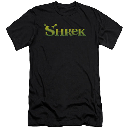 Shrek - Logo-premuim Canvas Adult Slim Fit 30/1 - Black