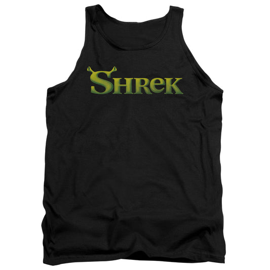 Shrek - Logo - Adult Tank - Black