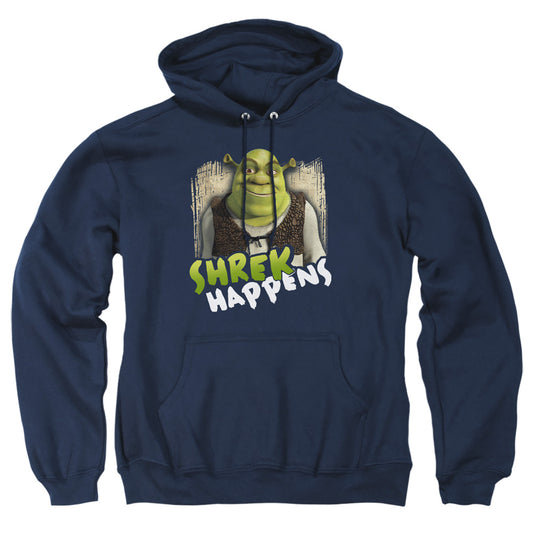 Shrek - Happens - Adult Pull-over Hoodie - Navy