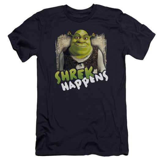 Shrek - Happens-premuim Canvas Adult Slim Fit 30/1 - Navy