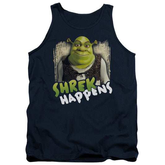Shrek - Happens - Adult Tank - Navy
