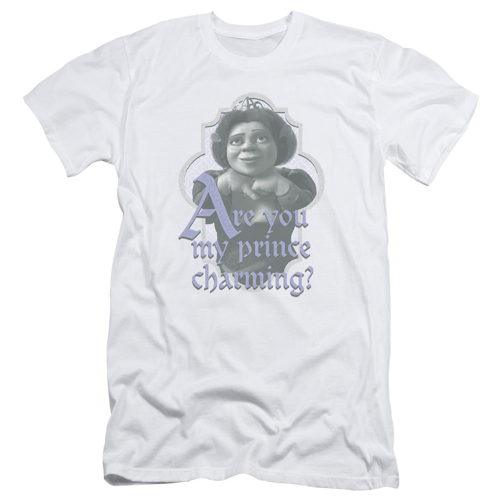 Shrek - Lifes Questions - Short Sleeve Adult 30/1 - White T-shirt