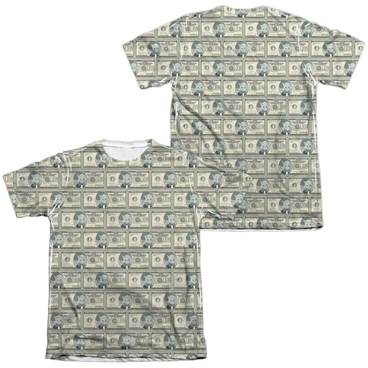 Richie Rich - Millions (Front/back Print) - Adult Poly/cotton Short Sleeve Tee - White T-shirt