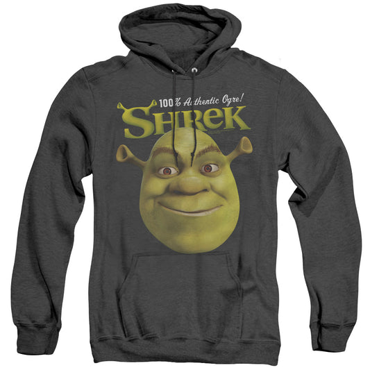 Shrek - Authentic - Adult Heather Hoodie - Black