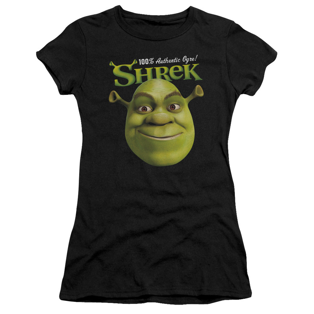 Shrek - Authentic - Short Sleeve Junior Sheer - Black T-shirt