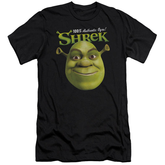 Shrek - Authentic-premuim Canvas Adult Slim Fit 30/1 - Black