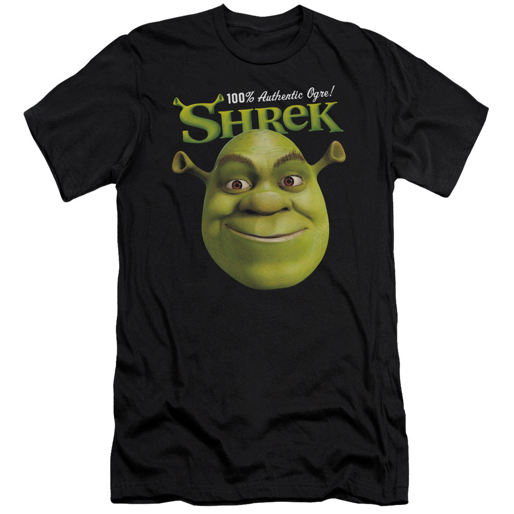 Shrek - Authentic - Short Sleeve Adult 30/1 - Black T-shirt