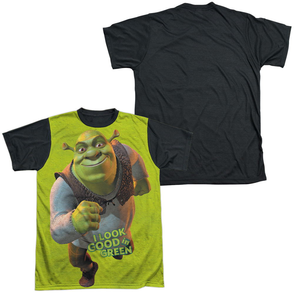 Shrek - Trio - Short Sleeve Adult White Front Black Back   - White T-shirt