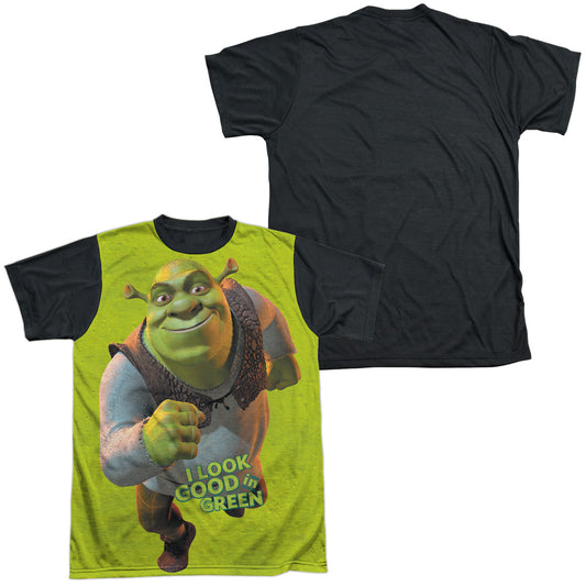 Shrek - Trio - Short Sleeve Adult White Front Black Back   - White T-shirt