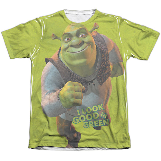 Shrek - Trio - Adult Poly/cotton Short Sleeve Tee - White T-shirt