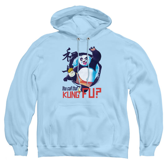 Kung Fu Panda - Kung Fu - Adult Pull-over Hoodie - Light Blue