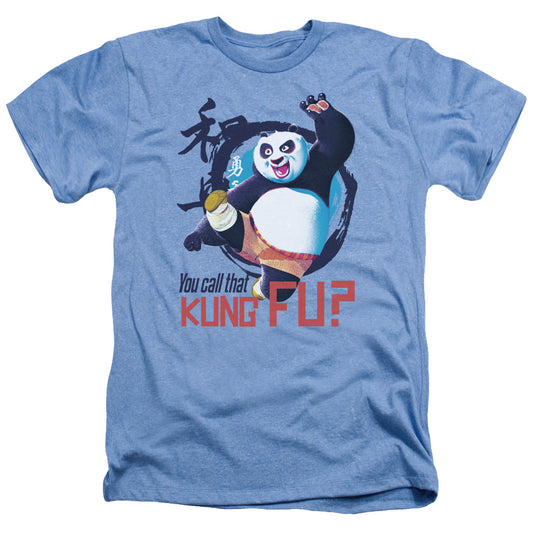 Kung Fu Panda - Kung Fu - Adult Heather - Light Blue