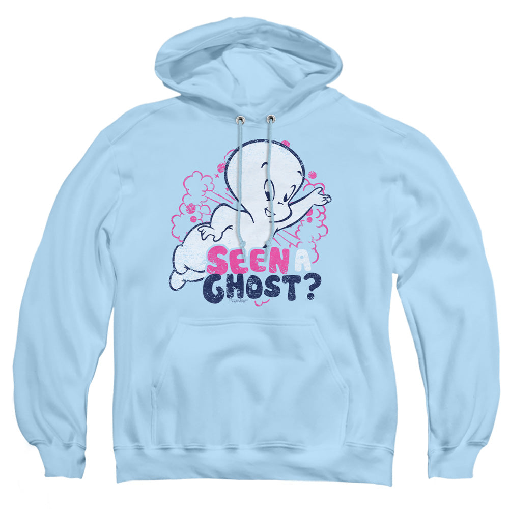 Casper - Seen A Ghost - Adult Pull-over Hoodie - Light Blue