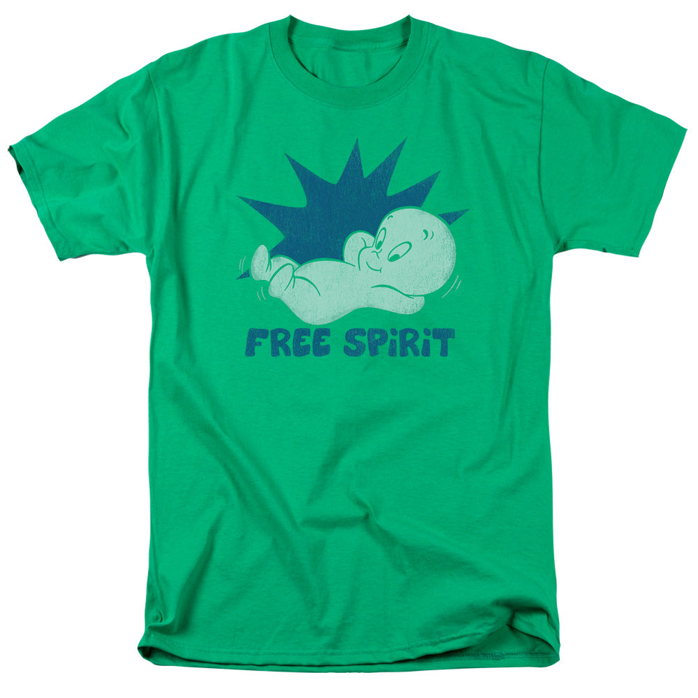 Casper - Free Spirit - Short Sleeve Adult 18/1 - Kelly Green T-shirt