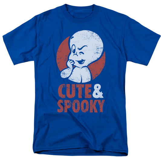 Casper - Spooky - Short Sleeve Adult 18/1 - Royal Blue T-shirt