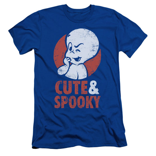 Casper - Spooky - Short Sleeve Adult 30/1 - Royal Blue T-shirt