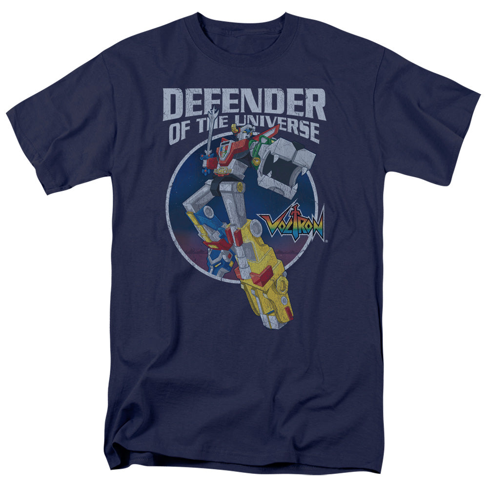 Voltron - Defender - Short Sleeve Adult 18/1 - Navy T-shirt