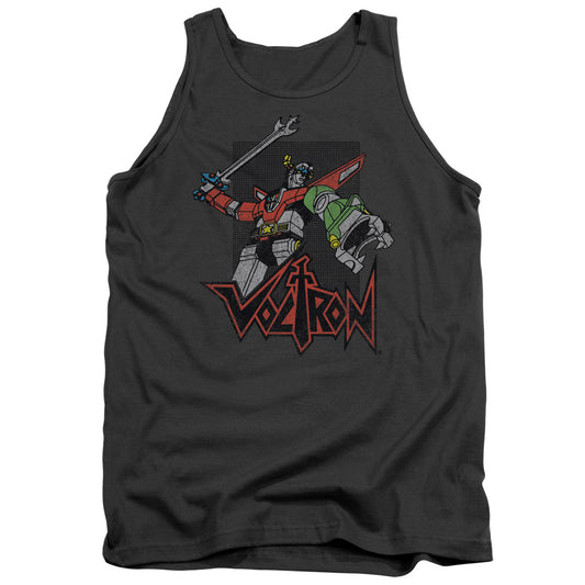 Voltron - Roar - Adult Tank - Charcoal