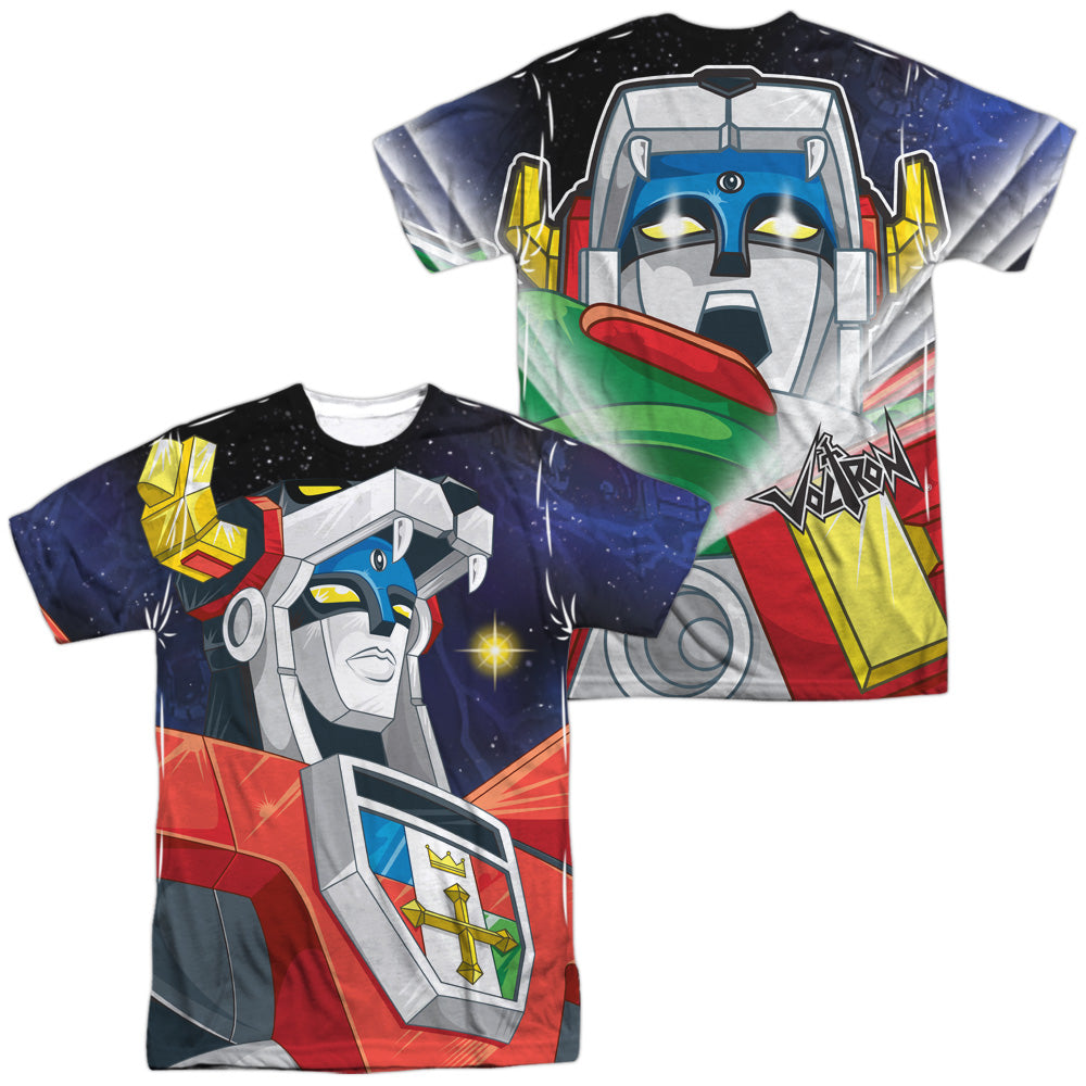 VOLTRON SPACE (FRONT/BACK PRINT)-S/S ADULT T-Shirt
