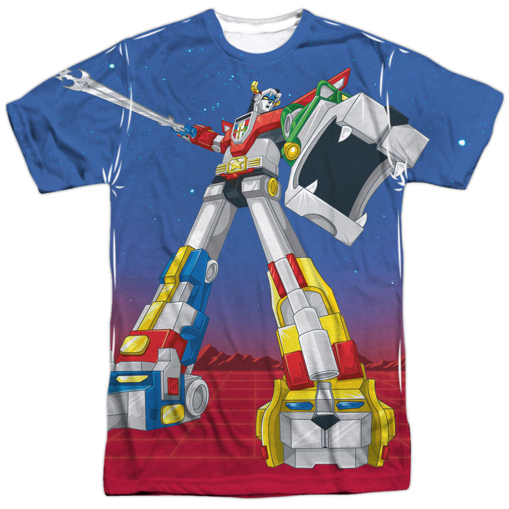 Voltron - Form Voltron - Short Sleeve Adult Poly Crew - White T-shirt