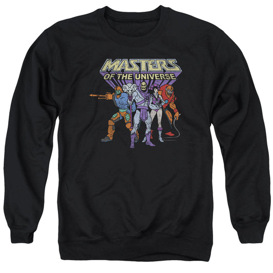Masters Of The Universe - Team Of Villains - Adult Crewneck Sweatshirt - Black