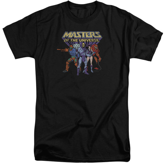 Masters Of The Universe - Team Of Villains - Short Sleeve Adult Tall - Black T-shirt