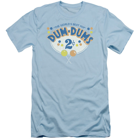 Dum Dums - 2 Cents - Short Sleeve Adult 30/1 - Light Blue T-shirt