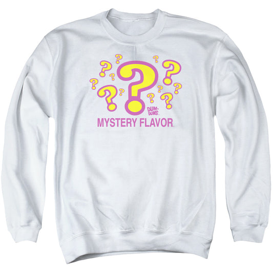Dum Dums - Mystery Flavor - Adult Crewneck Sweatshirt - White