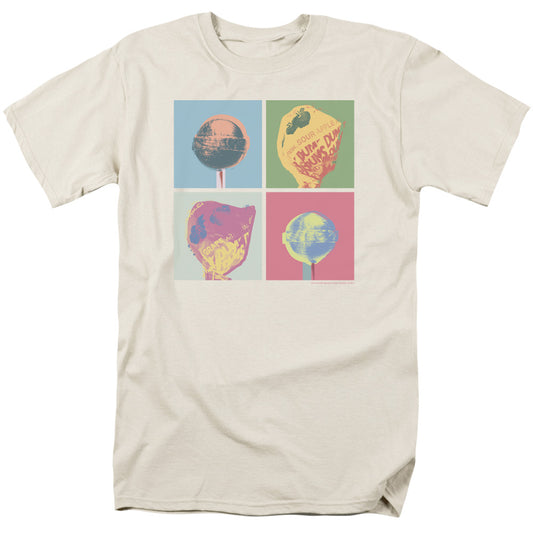 Dum Dums - Pop Art - Short Sleeve Adult 18/1 - Cream T-shirt