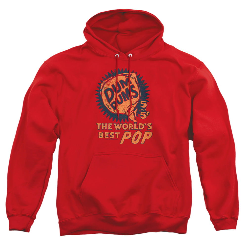Dum Dums - 5 For 5 - Adult Pull-over Hoodie - Red