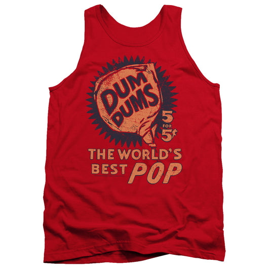 Dum Dums 5 For 5 - Adult Tank - Red