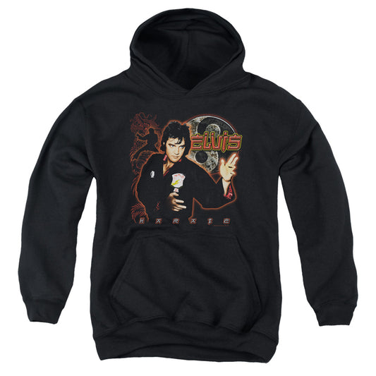 Elvis Presley - Karate - Youth Pull-over Hoodie - Black
