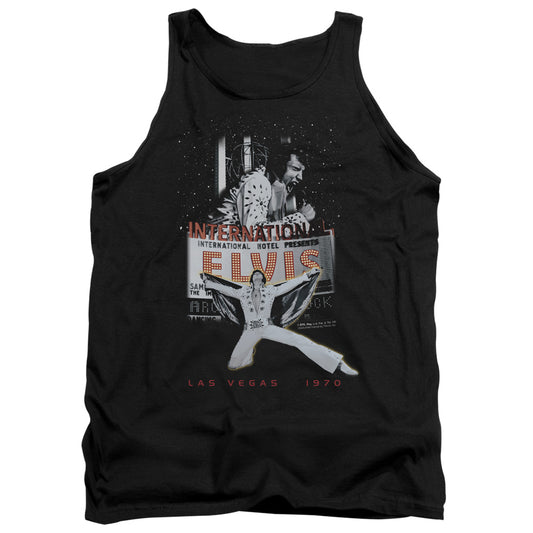Elvis Presley - Las Vegas - Adult Tank - Black