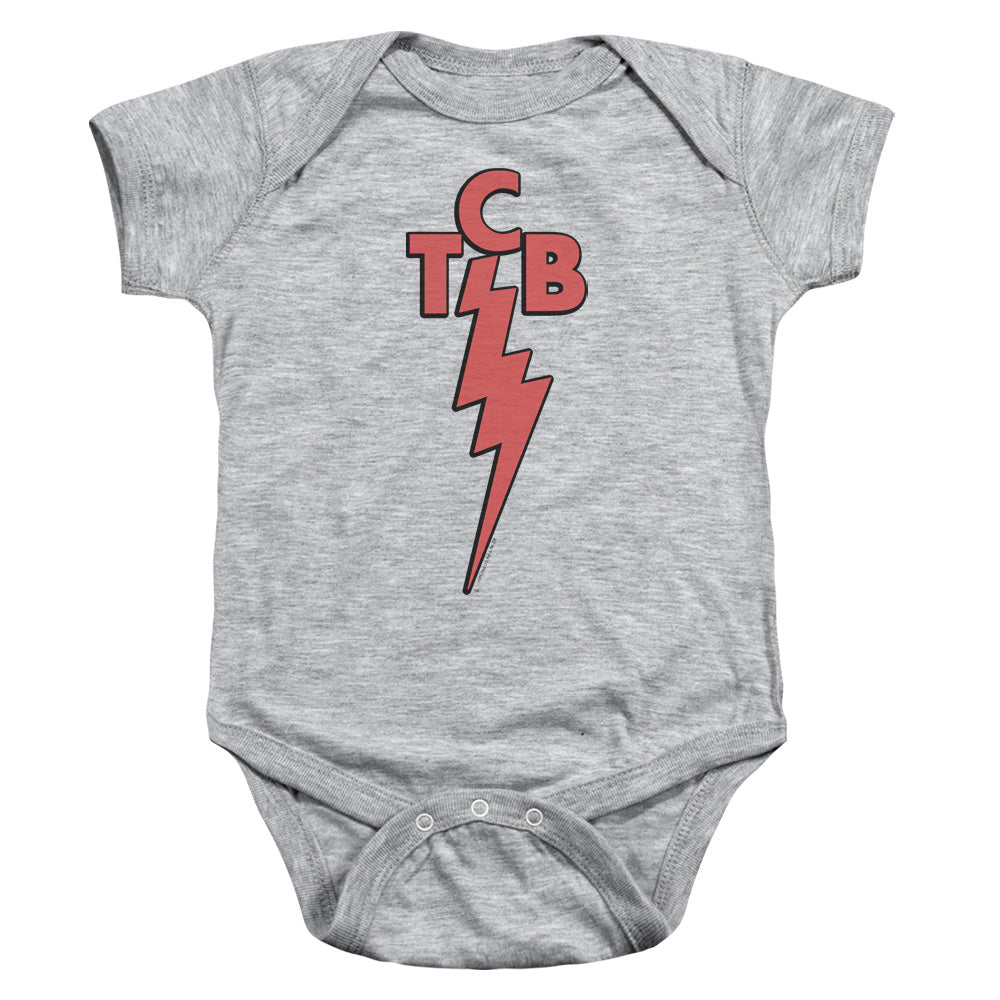 Elvis Presley - Tcb-infant Snapsuit - Athletic Heather